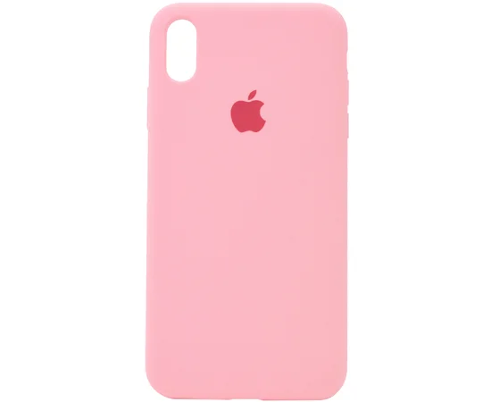 Чехол Silicone Case Full Protective (AA) для Apple iPhone XR (6.1") Розовый / Pink