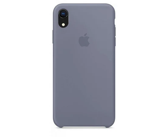 Чехол Silicone case (AAA) для Apple iPhone XR (6.1") Серый / Lavender