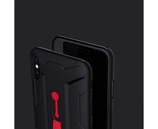 Пластиковая накладка Nillkin Grip для Apple iPhone XR (6.1") Черный