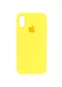 Чехол Silicone Case Full Protective (AA) для Apple iPhone XR (6.1") Желтый / Yellow