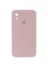 Чохол Silicone Case Square Full Camera Protective (AA) для Apple iPhone XR (6.1 ") Рожевий / Pink Sand