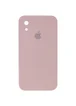 Чохол Silicone Case Square Full Camera Protective (AA) для Apple iPhone XR (6.1 ") Рожевий / Pink Sand