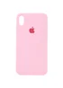 Чохол Silicone Case Full Protective (AA) для Apple iPhone XR (6.1 ") Рожевий / Light pink
