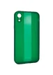 Чехол TPU Glossy Line Full Camera для Apple iPhone XR (6.1") Зеленый