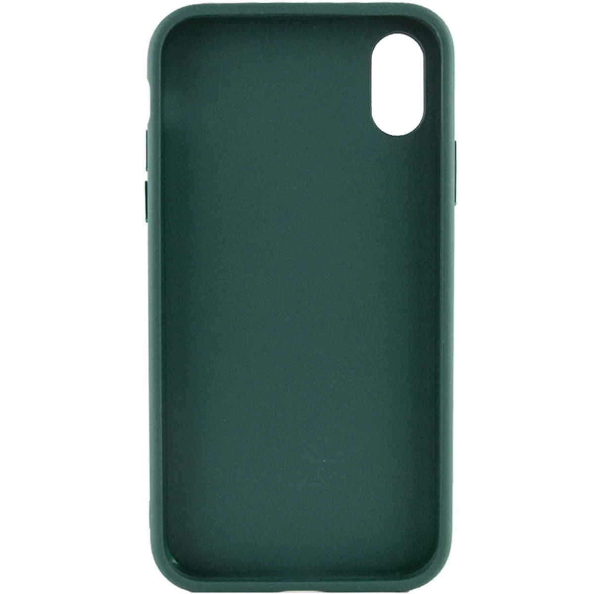 TPU чохол Bonbon Metal Style для Apple iPhone XR (6.1") Зелений / Pine green