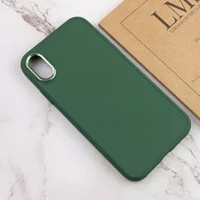 TPU чехол Bonbon Metal Style для Apple iPhone XR (6.1") Зеленый / Army green