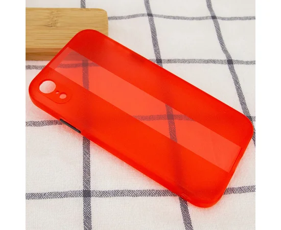 Чехол TPU Glossy Line Full Camera для Apple iPhone XR (6.1") Красный