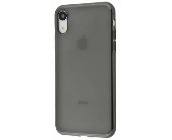 TPU чехол Baseus Simplicity Series Case для Apple iPhone XR (6.1") Серый (прозрачный)