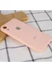 TPU+Glass чехол GLOSSY Logo Full camera (opp) для Apple iPhone XR (6.1") Персиковый