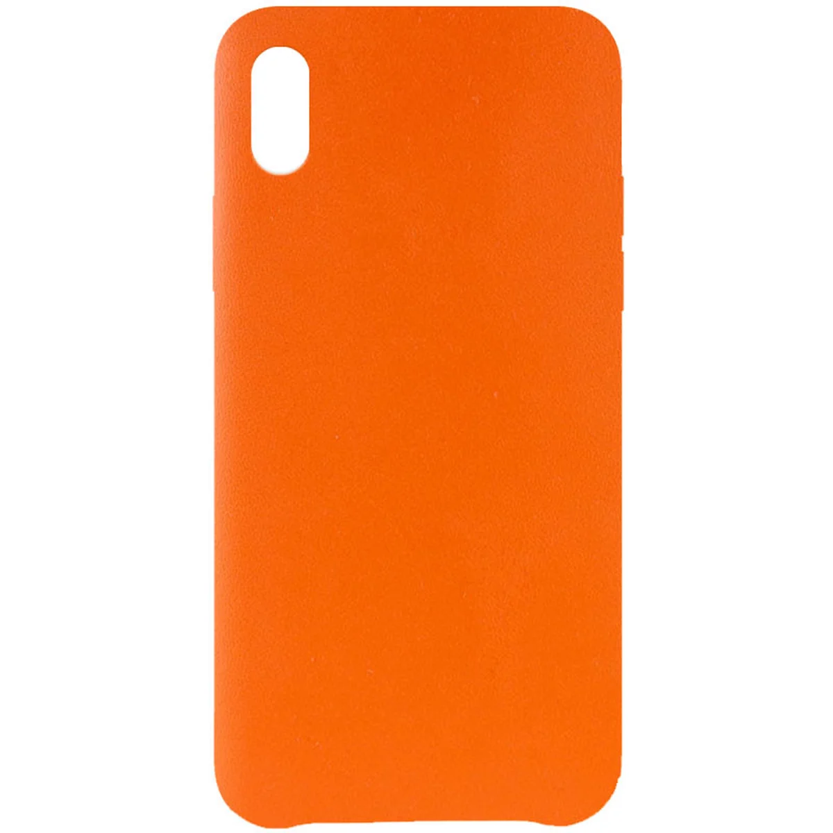 Кожаный чехол AHIMSA PU Leather Case (A) для Apple iPhone XR (6.1") Оранжевый