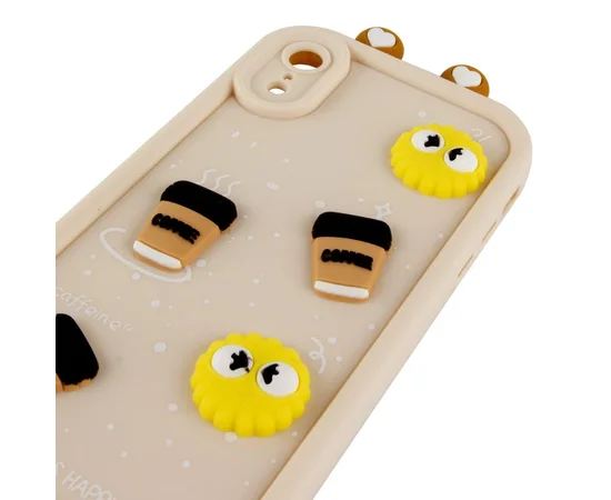 Чехол TPU Toys Case with Ears для Apple iPhone XR (6.1") Sand