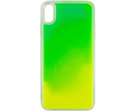 Неоновый чехол Neon Sand glow in the dark для Apple iPhone XR (6.1") Зеленый