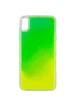Неоновый чехол Neon Sand glow in the dark для Apple iPhone XR (6.1") Зеленый