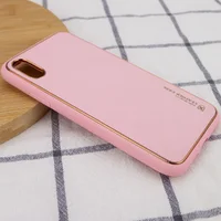 Шкіряний чохол Xshield для Apple iPhone XR (6.1 ") Рожевий / Pink