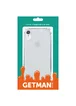 TPU чехол GETMAN Ease с усиленными углами для Apple iPhone XR (6.1") Прозрачный / Transparent