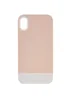 Чехол TPU+PC Bichromatic для Apple iPhone XR (6.1") Grey-beige / White
