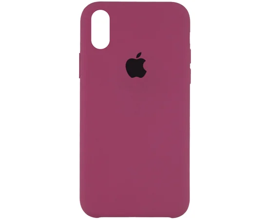 Чехол Silicone Case (AA) для Apple iPhone XR (6.1") Малиновый/ Dragon Fruit