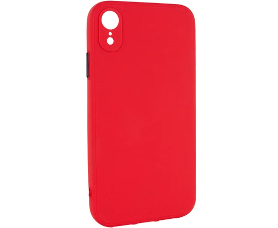 Чехол TPU Square Full Camera для Apple iPhone XR (6.1") Красный
