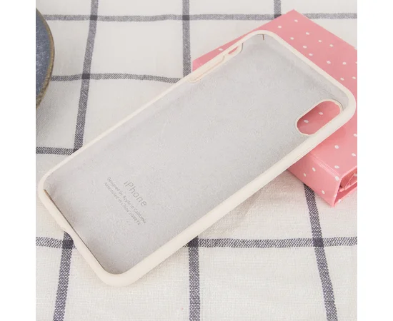 Чехол Silicone Case Full Protective (AA) для Apple iPhone XR (6.1") Серый / Stone