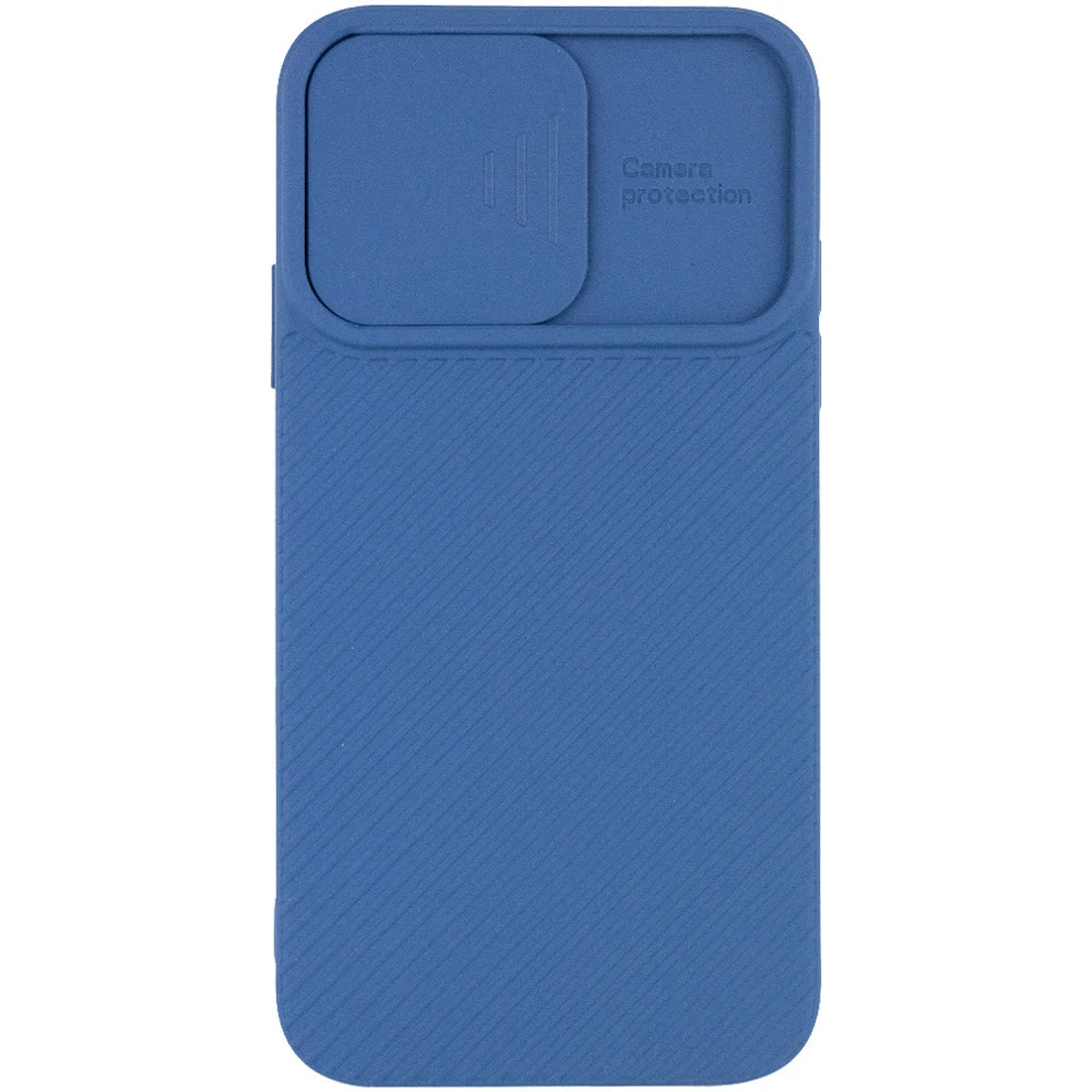 Чехол Camshield Square TPU со шторкой для камеры для Apple iPhone XR (6.1") Синий