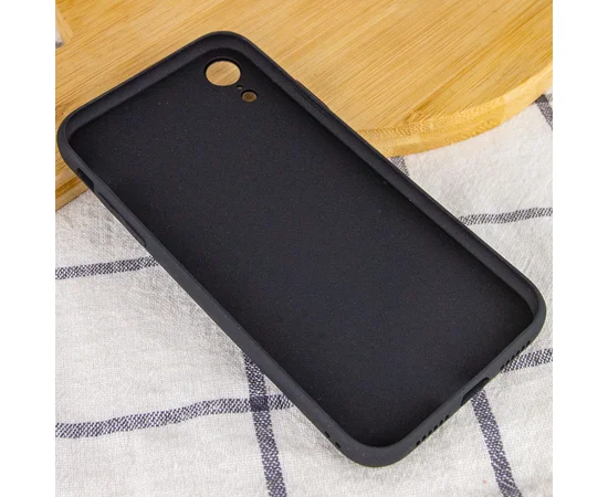 TPU+Glass чехол GLOSSY Logo Full camera для Apple iPhone XR (6.1") Черный