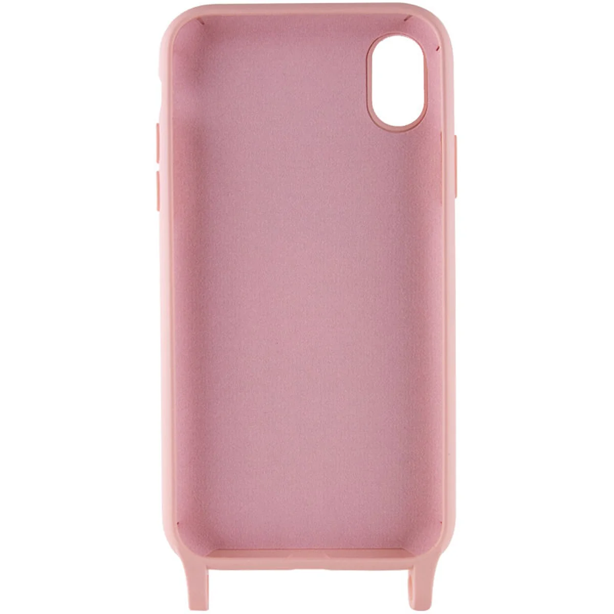Чехол TPU two straps California для Apple iPhone XR (6.1") Розовый / Pink Sand