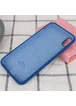 Чехол Silicone Case Full Protective (AA) для Apple iPhone XR (6.1") Синий / Navy Blue