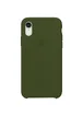 Чехол Silicone Case (AA) для Apple iPhone XR (6.1") Зеленый / Army green