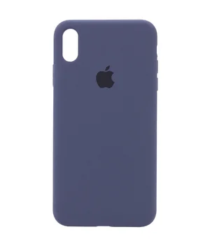 Чохол Silicone Case Full Protective (AA) для Apple iPhone XR (6.1 ") Темний Синій / Midnight Blue