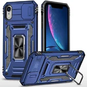 Удароміцний чохол Camshield Army Ring для iPhone XR (6.1") Синій / Navy