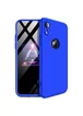 Пластиковая накладка GKK LikGus 360 градусов для Apple iPhone XR (6.1") Синий