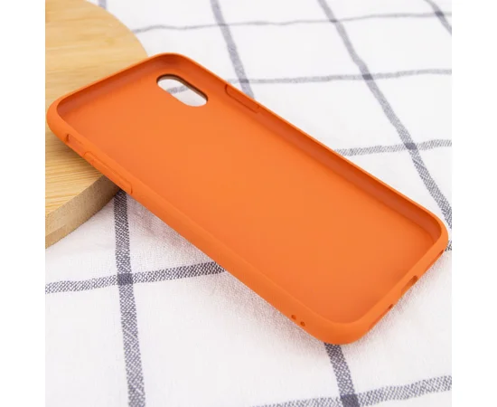 Кожаный чехол Xshield для Apple iPhone XR (6.1") Оранжевый / Apricot