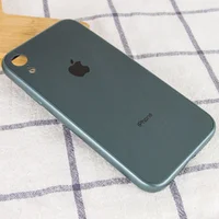 TPU+Glass чехол GLOSSY Logo Full camera для Apple iPhone XR (6.1") Зеленый