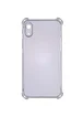 TPU чехол GETMAN Ease logo усиленные углы для Apple iPhone XR (6.1") Серый (прозрачный)