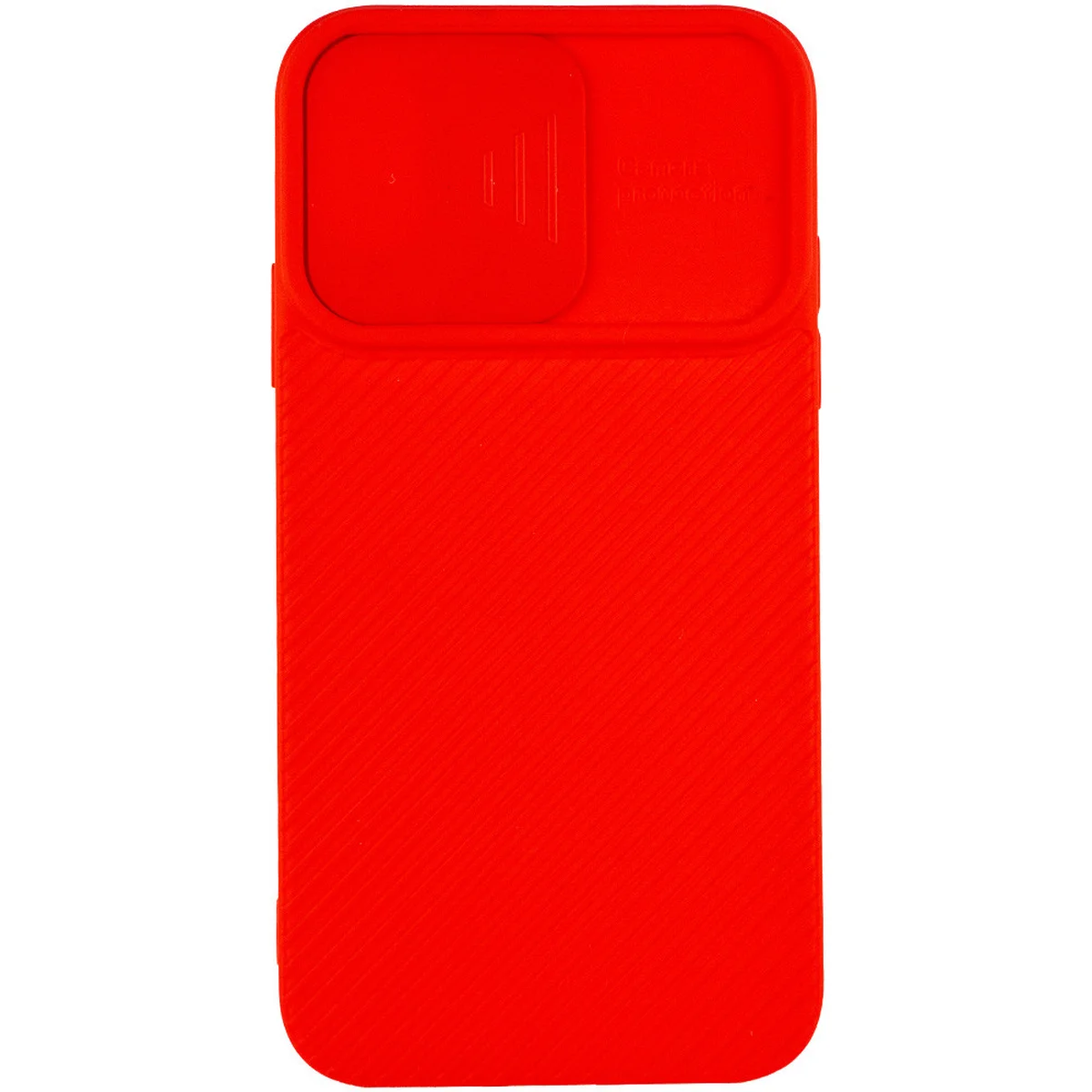 Чохол Camshield Square TPU зі шторкою для камери для Apple iPhone XR (6.1 ") Червоний