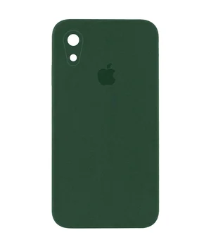 Чехол Silicone Case Square Full Camera Protective (AA) для Apple iPhone XR (6.1") Зеленый / Cyprus Green Чехол Silicone Case Square Full Camera Protective (AA) для Apple iPhone XR (6.1") Зеленый / Cyprus Green