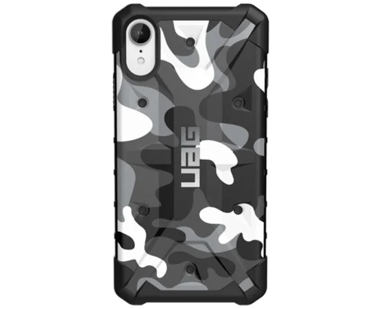 Ударопрочный чехол UAG Pathfinder камуфляж для Apple iPhone XR (6.1") Белый