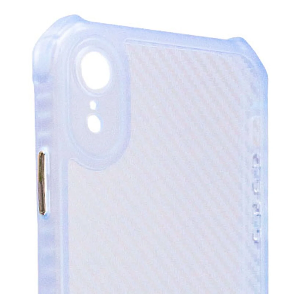 Чехол TPU Ease Carbon color series для Apple iPhone XR (6.1") Синий / Прозрачный