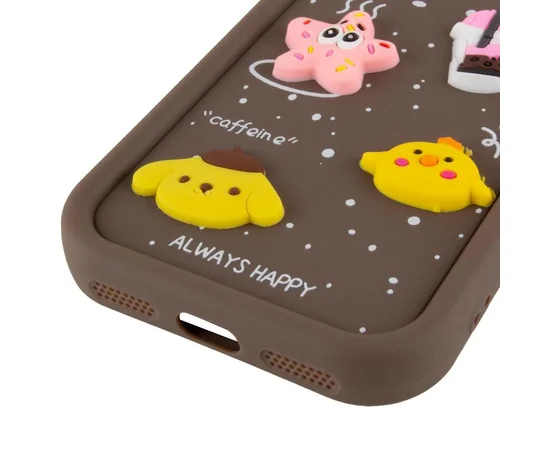 Чехол TPU Toys Case with Ears для Apple iPhone XR (6.1") Brown
