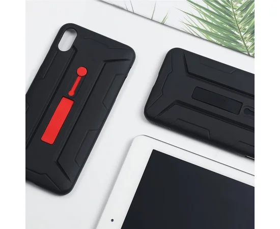 Пластиковая накладка Nillkin Grip для Apple iPhone XR (6.1") Черный