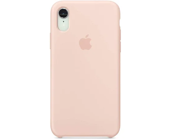 Чехол Silicone Case (AA) для Apple iPhone XR (6.1") Розовый / Pink Sand