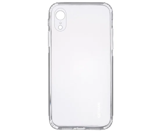 TPU чехол GETMAN Clear 1,0 mm для Apple iPhone XR (6.1") Прозрачный