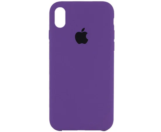 Чехол Silicone Case (AA) для Apple iPhone XR (6.1") Фиолетовый / Amethyst