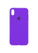 Чехол Silicone Case Full Protective (AA) для Apple iPhone XR (6.1") Фиолетовый / Purple