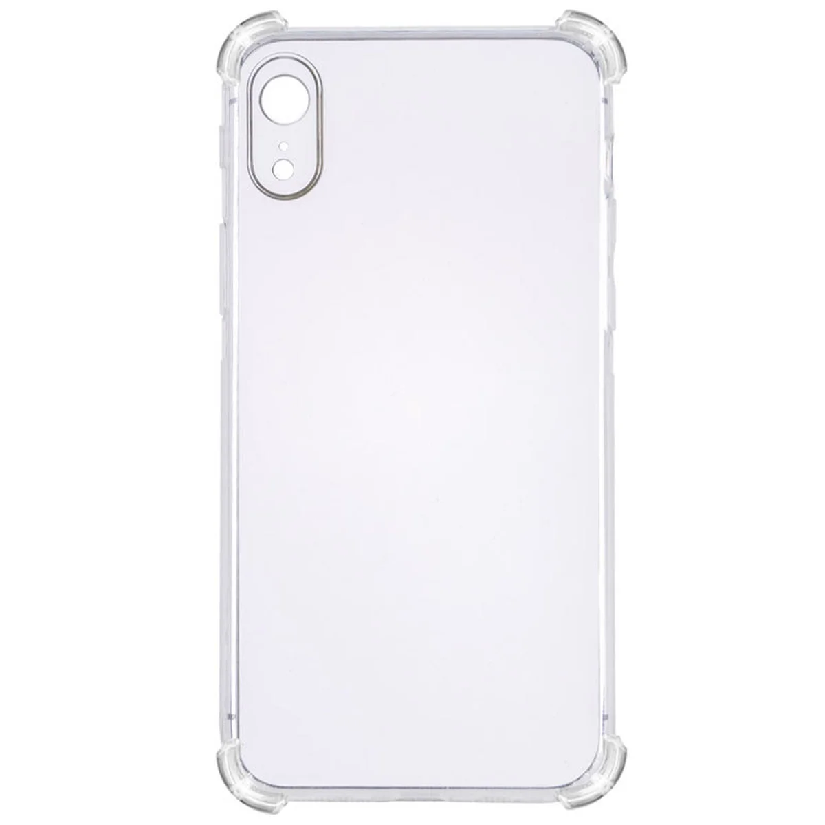 TPU чехол GETMAN Ease logo усиленные углы для Apple iPhone XR (6.1") Прозрачный / Transparent