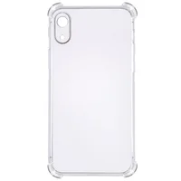 TPU чехол GETMAN Ease logo усиленные углы для Apple iPhone XR (6.1") Прозрачный / Transparent
