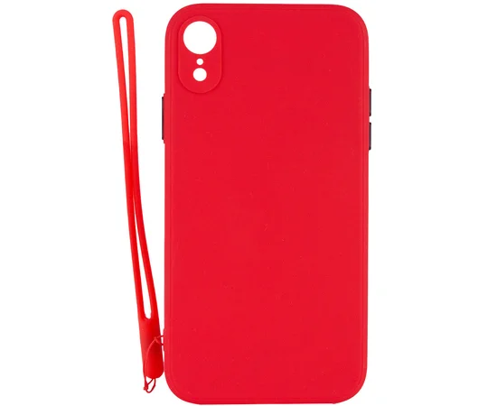 Чехол TPU Square Full Camera для Apple iPhone XR (6.1") Красный
