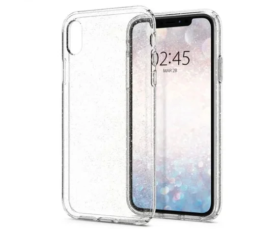 TPU чехол Molan Cano Jelly Sparkle для Apple iPhone XR (6.1") Прозрачный