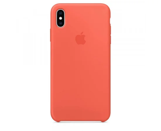 Чехол Silicone case (AAA) для Apple iPhone XR (6.1") Оранжевый / Nectarine