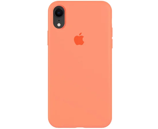Чехол Silicone Case Full Protective (AA) для Apple iPhone XR (6.1") Розовый / Flamingo
